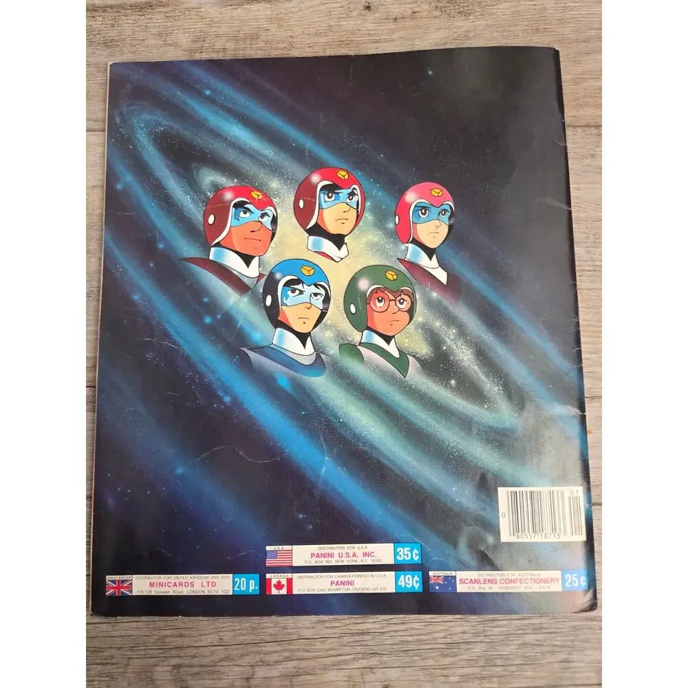 Vintage 1984 Panini Voltron: Defender of the Universe Sticker Album Collectible!